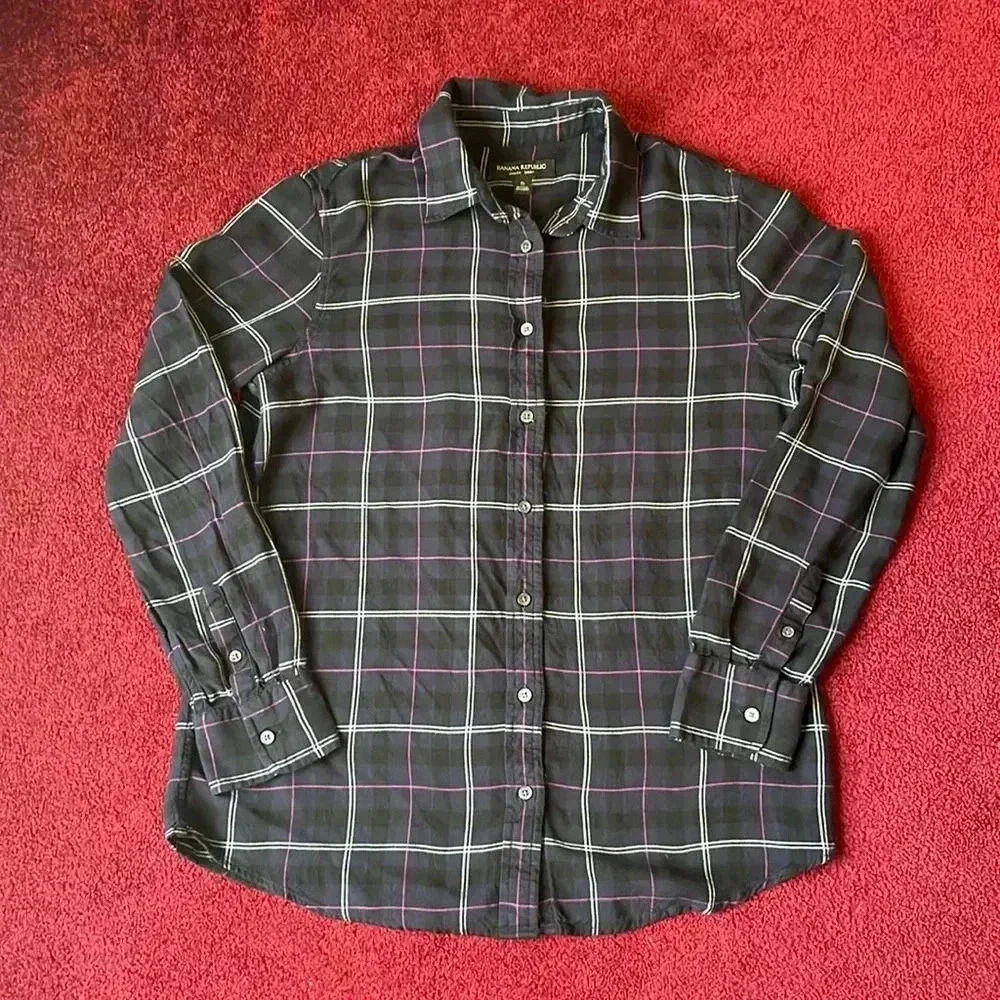 Banana Republic Plaid shirt